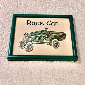 Race Car Wall Art 2000s Decor